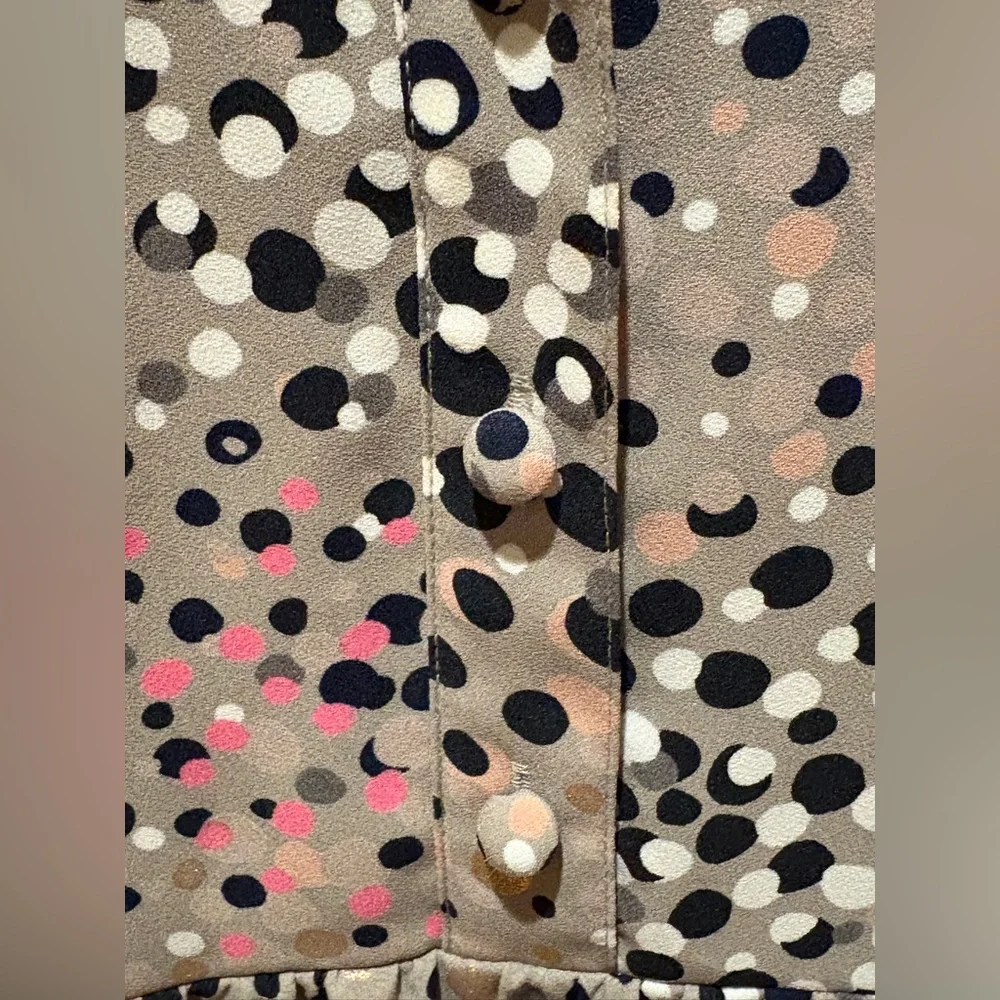 Kate Spade Soirée Dot Smocked Dress - Picture 6 of 13